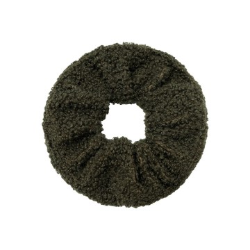 Scruncie Soft Teddy Legergroen