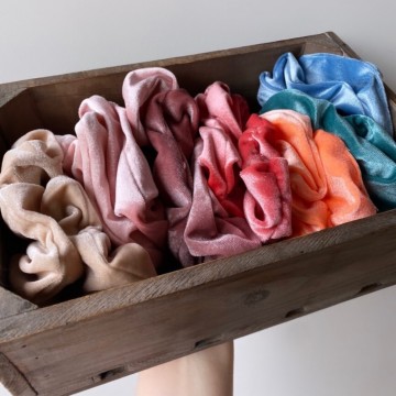 Scrunchies Velvet Pastel