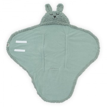 Jollein Wikkeldeken Bunny [ Ash Green ]