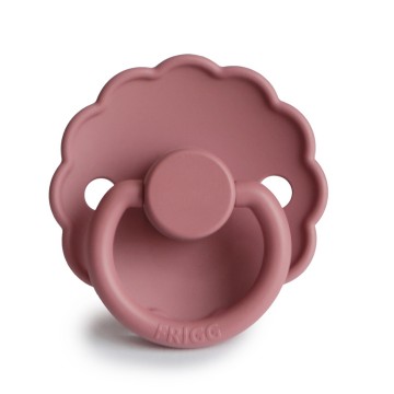 FRIGG Fopspeen Daisy [ Dusty Rose ] Natuurlijk Rubber