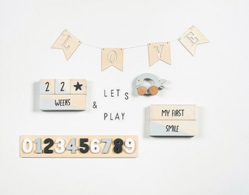 Jollein My First Moments Blocks Pink/White