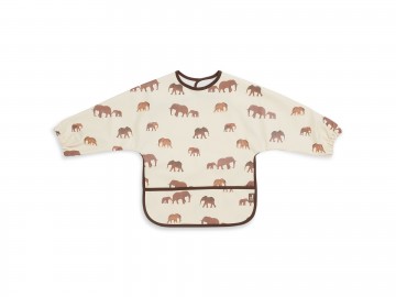 Jollein Slab waterproof met mouw [ Savannah ]