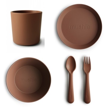 Mushie Dinner set Caramel