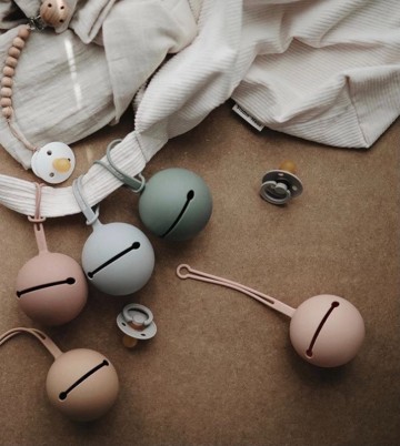 Mushie Speenhouder [ Cambridge Blue ]