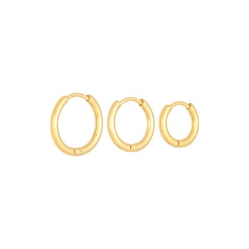 Oorbellen Ring [ Goud ]