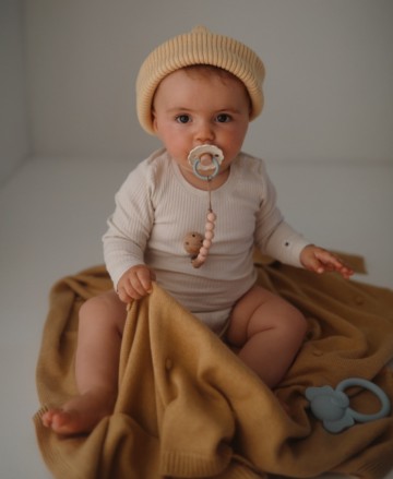 FRIGG Fopspeen Daisy Bloom [ Cotton Candy ] Natuurlijk Rubber