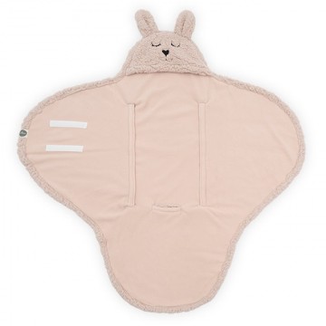 Jollein Wikkeldeken Bunny [ Pale Pink ]