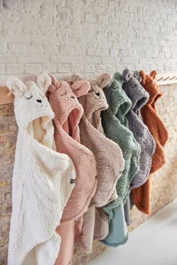 Jollein Wikkeldeken Bunny [ Pale Pink ]