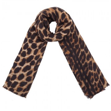 Sjaal Soft Leopard