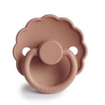 FRIGG Fopspeen Daisy [ Rose Gold] Natuurlijk Rubber