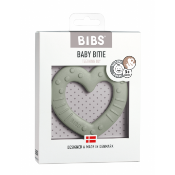 BIBS Bijtring Hart [ Sage ]