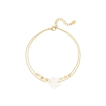 Armband beach collectie  goud  1