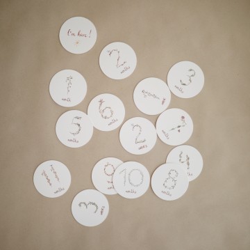 Mushie Milestone Cards