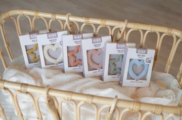 Bibs bijtring hart  dark oak  2