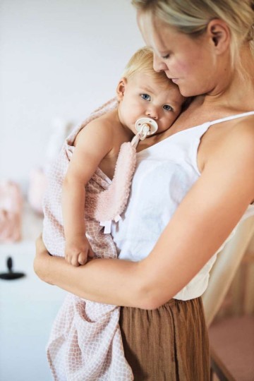 Jollein Speendoekje Moon [ Pale Pink ]