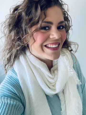 Sjaal Fine Knit [ Wit ]