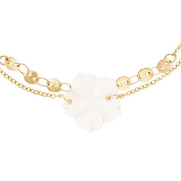 Enkelbandje beach collectie  goud  2