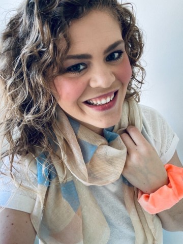 Sjaal Color [ Peach ]