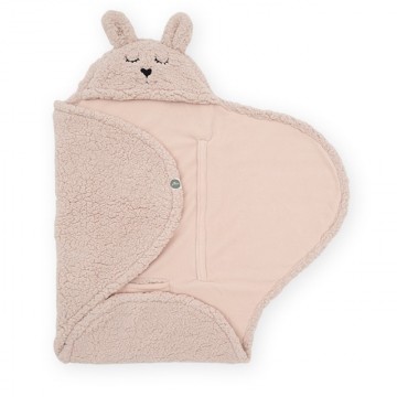 Jollein Wikkeldeken Bunny [ Pale Pink ]