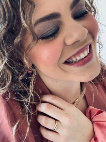 Oorbellen Fuchsia Roze [ Zilver ]