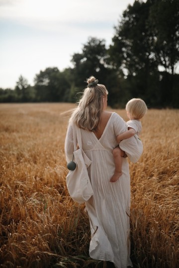 Mushie Speenhouder [ Cloudy Mauve ]