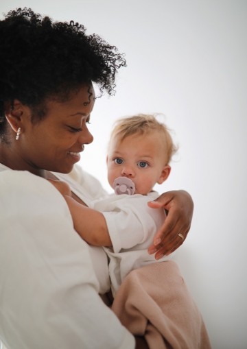 Frigg fopspeen daisy bloom  soft lilac  natuurlijk rubber 3