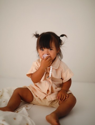 Frigg fopspeen daisy bloom  soft lilac  natuurlijk rubber 5