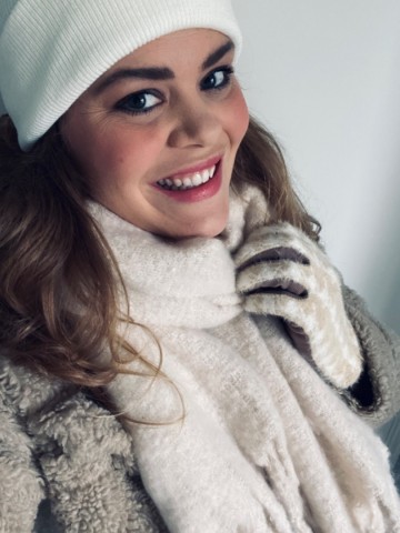 Handschoenen  off white  beige