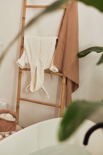 Jollein badcape embroidery  biscuit  7