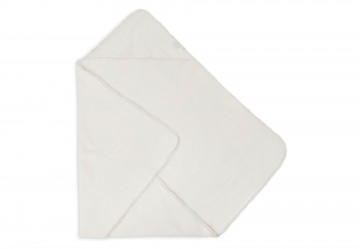 Jollein badcape embroidery  ivory