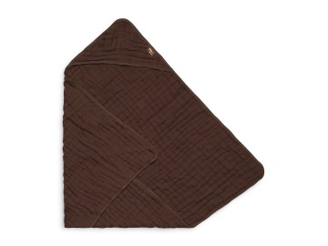 Jollein badcape wrinkled  chestnut  1