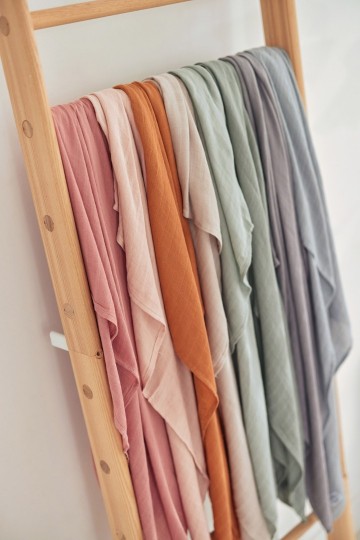 Jollein bamboe hydrofiel doeken  caramel  1