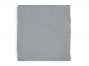Jollein bamboe hydrofiel monddoekje  storm grey licht