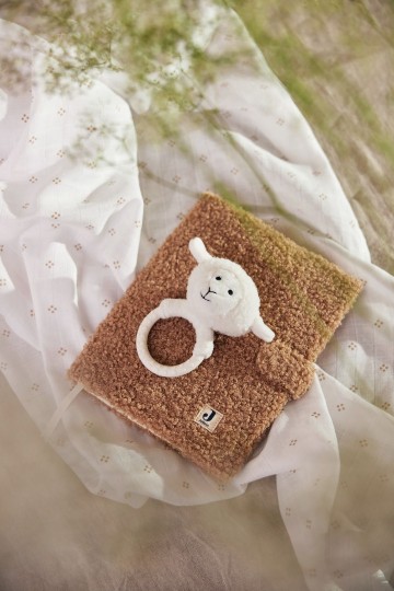 Jollein groeiboekje hoes  biscuit  4 0