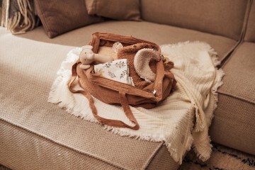 Jollein ledikantdeken muslin fringe  16 0