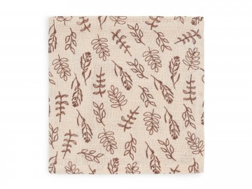 Jollein monddoekje hydrofiel  meadow chestnut print