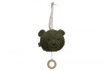 Jollein muziekhanger teddy bear  leaf green