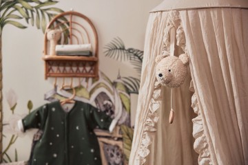 Jollein muziekhanger teddy bear  naturel  4