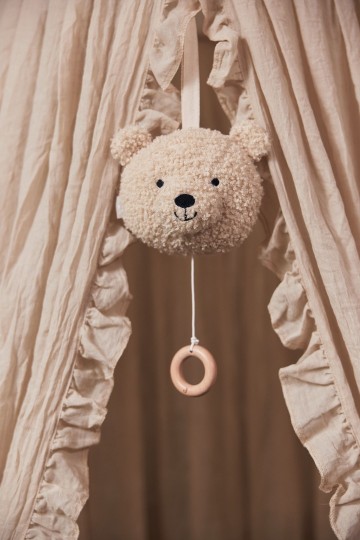 Jollein muziekhanger teddy bear  naturel  5