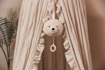 Jollein muziekhanger teddy bear  naturel  6