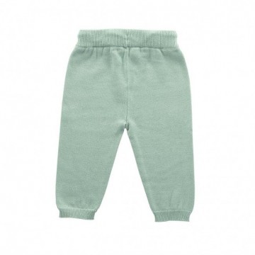 Jollein pretty knit broek stone green 1