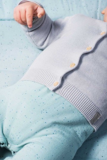 Jollein pretty knit vest grey 3