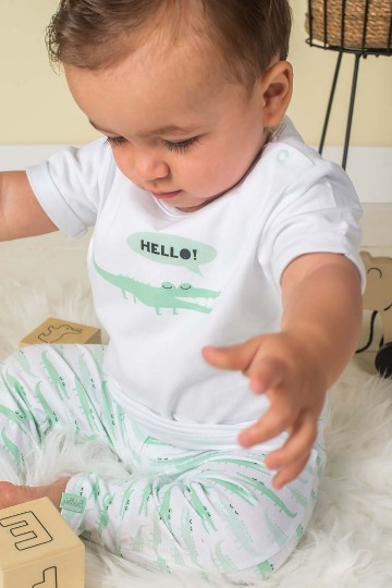 Jollein shirt happy croco 4