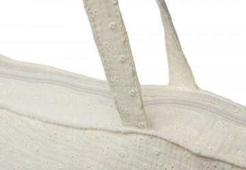 Jollein shopper embroidery  ivory  5