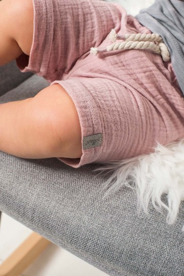 Jollein short wrinkled pink 2