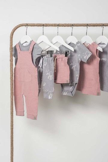 Jollein short wrinkled pink 4