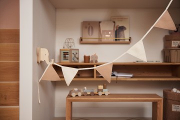 Jollein vlaggenlijn  biscuit  ivory  4