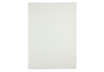 Jollein wiegdeken muslin fringe  ivory  1