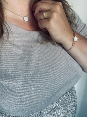 Ketting beach collectie  zilver  3