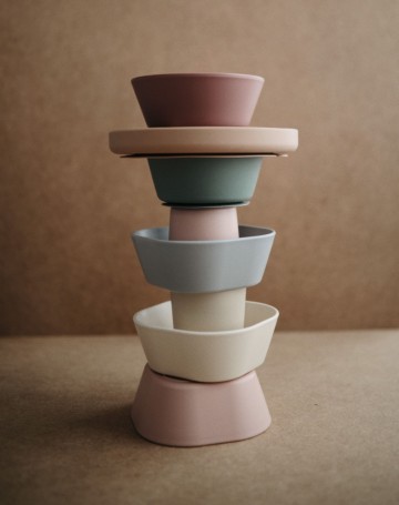 Mushie bekers  blush  1